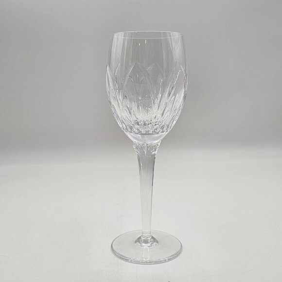 Marquis Waterford Crystal Wine Glass w Tulip Stem Slovenia 8 in - Picture 4 of 10